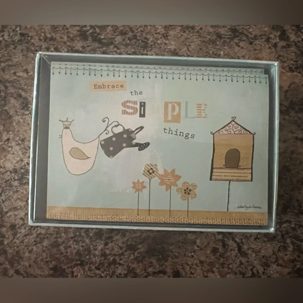 $1 NOTE CARDS . NEW. $1 WITH ANY $10 ORDER OR MORE